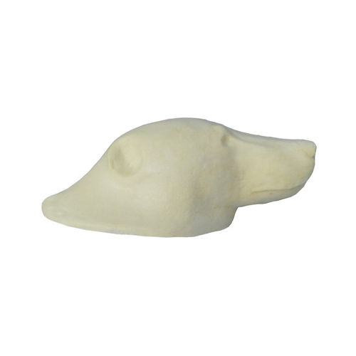 Bear rugshell closed mouth (12 cm)